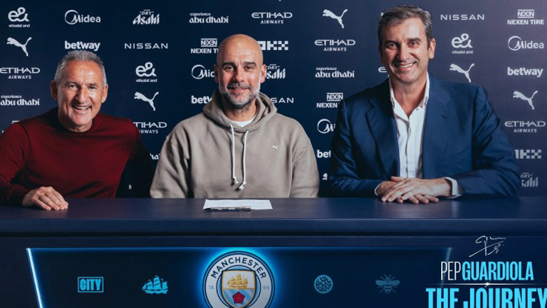 HLV Pep Guardiola chính thức gia hạn thêm 2 năm, nói động lực ở lại vì 'Man City đã thua 4 trận liên tiếp' - Ảnh 1