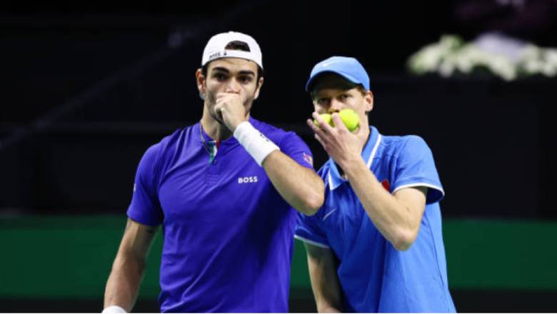 Sinner và Berrettini đưa ĐT Italia vào chung kết Davis Cup 2024 - Ảnh 1