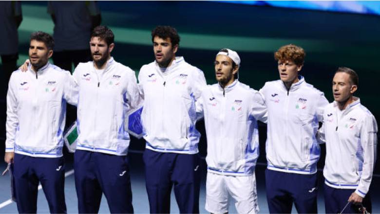 Sinner và Berrettini đưa ĐT Italia vào chung kết Davis Cup 2024 - Ảnh 2