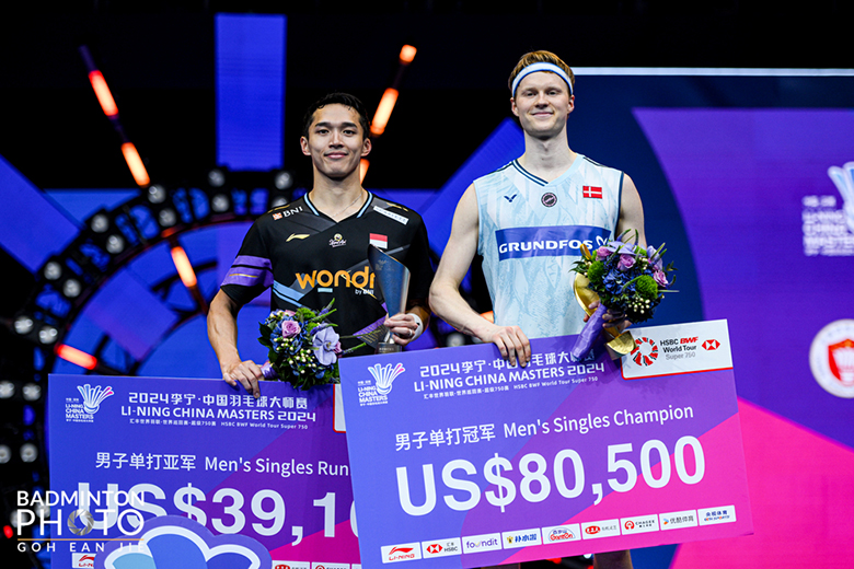 An Se Young, Anders Antonsen vô địch China Masters 2024 - Ảnh 1