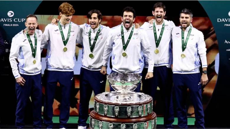 Kết quả tennis hôm nay 25/11: Italia vô địch Davis Cup 2024 - Ảnh 1