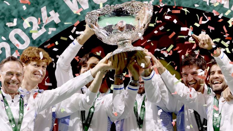 Sinner tỏa sáng, Italia bảo vệ thành công ngôi vô địch Davis Cup - Ảnh 1