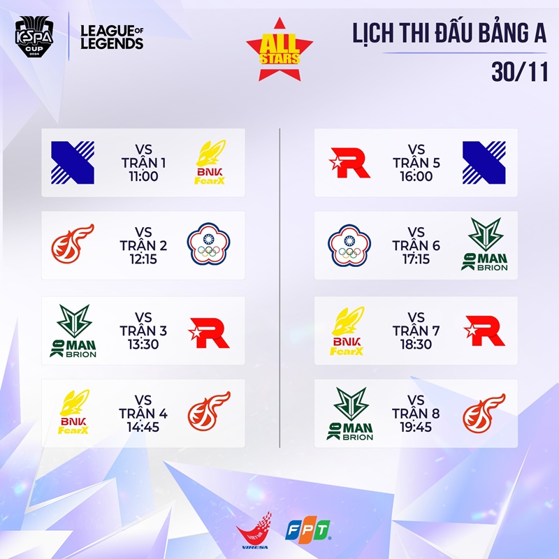 Lịch thi đấu KeSPA Cup 2024 - Ảnh 1