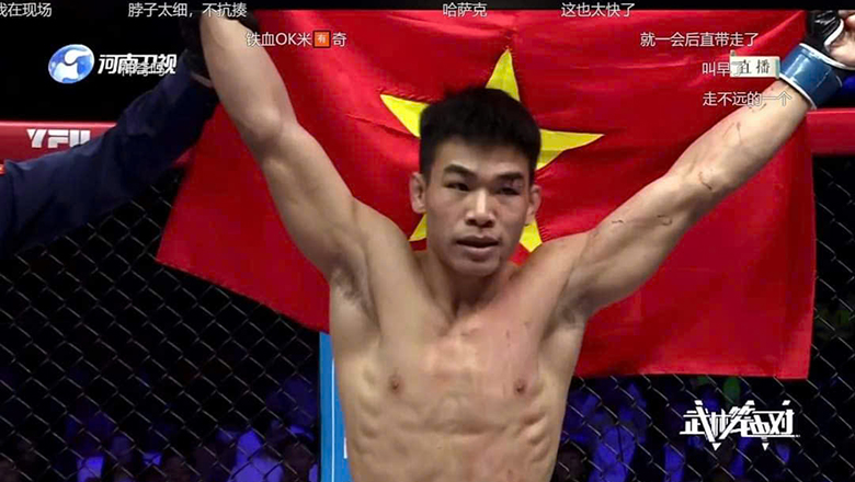 Trần Ngọc Lượng giành chiến thắng tại giải MMA Trung Quốc - Ảnh 1