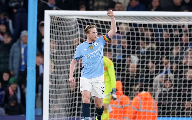 De Bruyne tái xuất, Man City giải cơn khát thắng - Ảnh 1