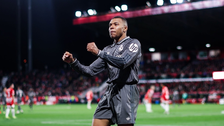 Bellingham và Mbappe ghi bàn, Real Madrid áp sát ngôi đầu bảng - Ảnh 1