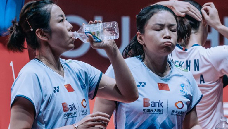 Cầu lông đôi nữ Trung Quốc trắng tay tại BWF World Tour Finals 2024 - Ảnh 1