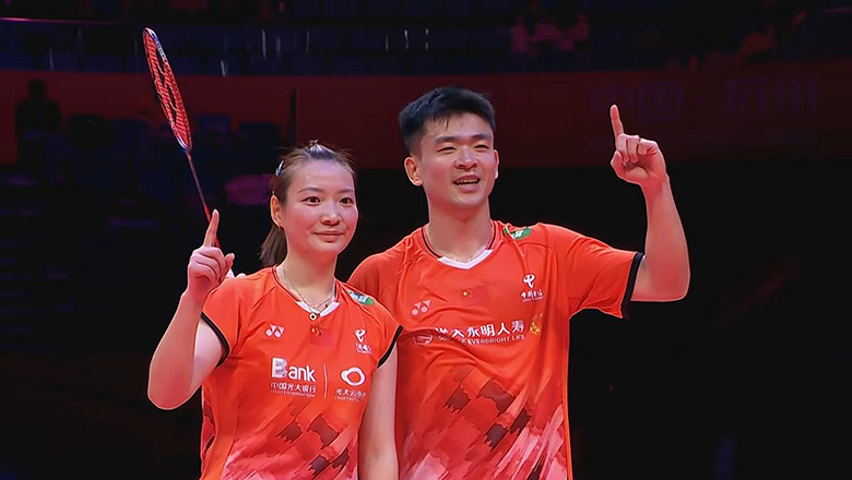 Đôi nam nữ vô địch Olympic Paris vào chung kết BWF World Tour Finals 2024 - Ảnh 1