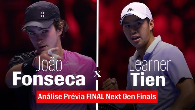 Lịch thi đấu tennis Chung kết Next Gen ATP Finals: Learner Tien đấu Fonseca - Ảnh 1