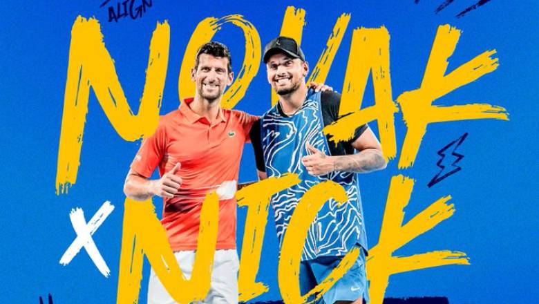 Djokovic đánh cặp cùng Kyrgios tại Brisbane International 2025 - Ảnh 1