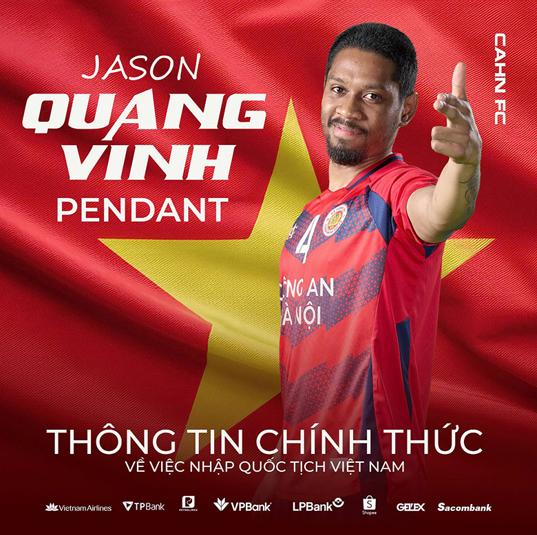 Jason Quang Vinh Pendant xác nhận sắp có quốc tịch Việt Nam - Ảnh 2