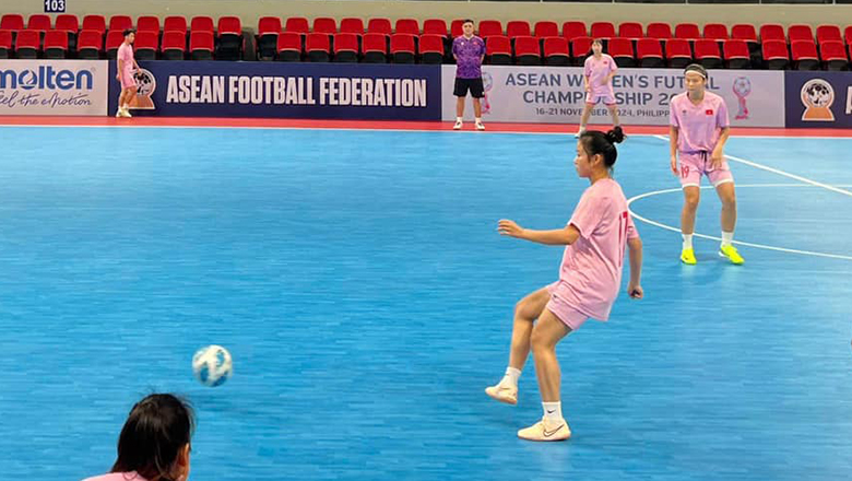 Việt Nam vùi dập Myanmar 5-1 trong trận mở màn vòng loại giải Futsal nữ châu Á - Ảnh 1