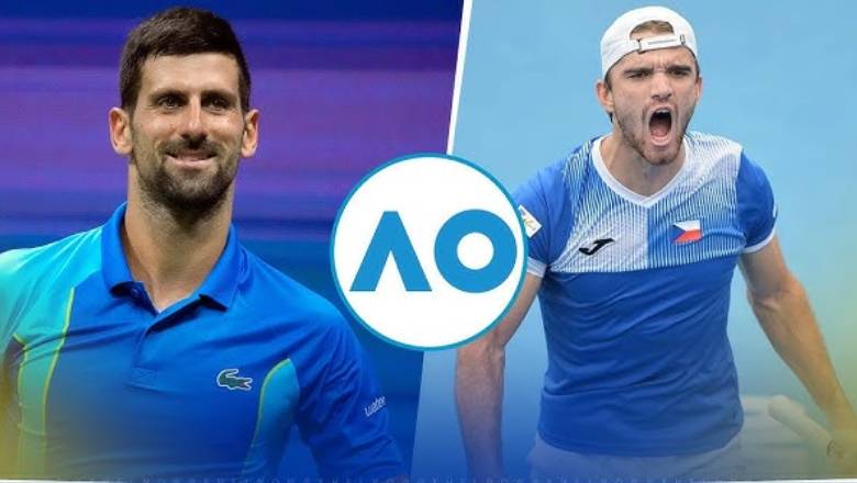 Link xem tennis Djokovic vs Machac, Vòng 3 Úc Mở rộng - 16h00 ngày 17/1 - Ảnh 1