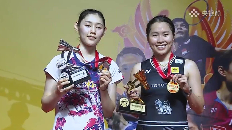 Ratchanok Intanon vô địch Indonesia Masters 2025 - Ảnh 1