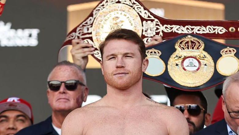 Canelo Alvarez bỏ qua Jake Paul, ký hợp đồng đấu 4 trận trong 18 tháng - Ảnh 1