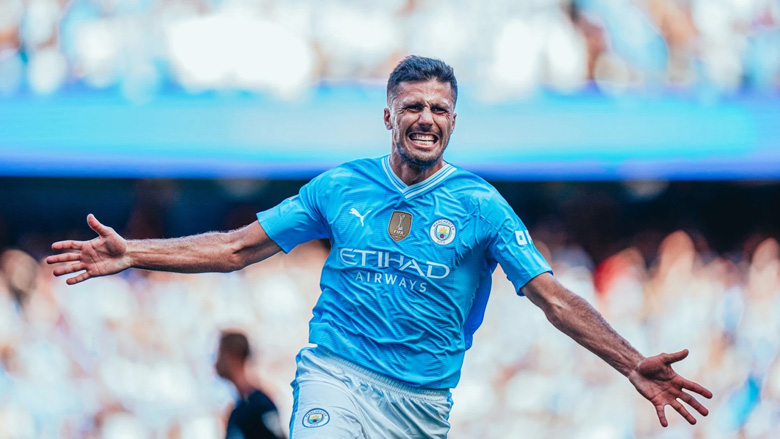 Rodri bất ngờ được Man City điền tên vào danh sách dự Cúp C1 châu Âu - Ảnh 1