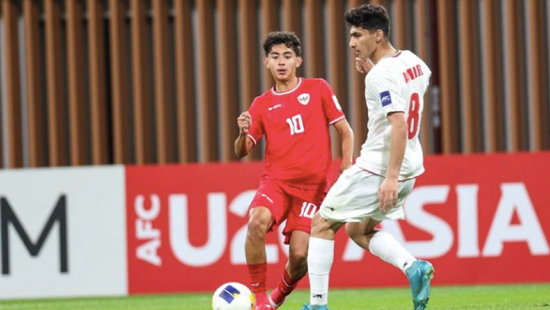 Indonesia thua đậm Iran tại trận mở màn giải vô địch U20 châu Á 2025 - Ảnh 1