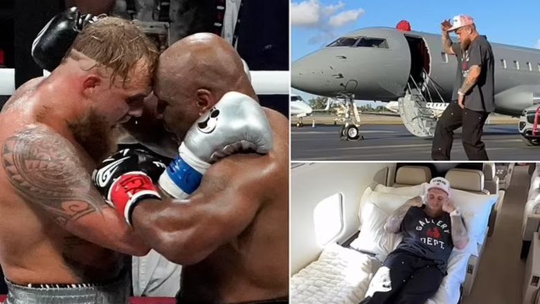 Jake Paul mua máy bay riêng sau trận đấu với Mike Tyson - Ảnh 1