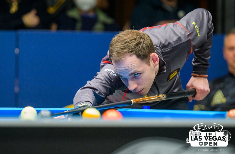 Joshua Filler thắng dễ, Albin Ouschan vất vả ngược dòng ở vòng 1 Las Vegas Open 2025 - Ảnh 1