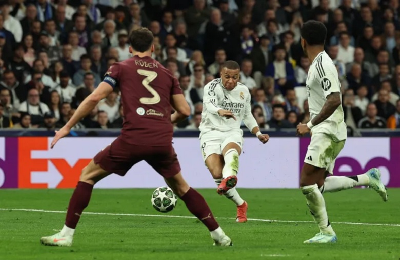 Mbappe lập hat-trick, Real Madrid loại Man City khỏi cúp C1 châu Âu - Ảnh 1