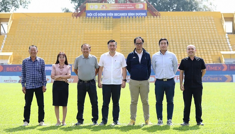 Sân Bình Dương cần nâng cấp trước thềm vòng loại Asian Cup 2027 - Ảnh 1