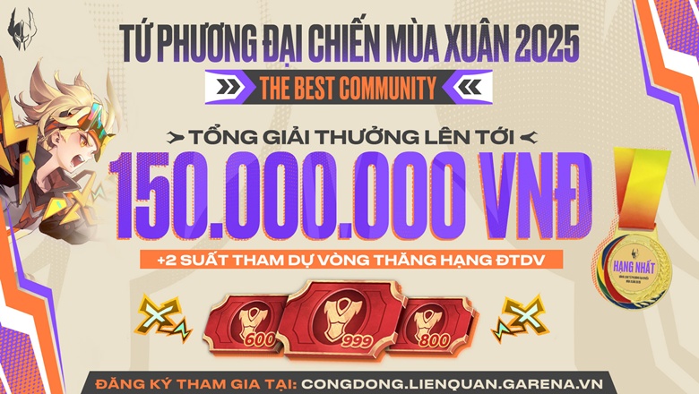 Tứ Phương Đại Chiến Mùa Xuân 2025 chính thức khởi tranh - Ảnh 1