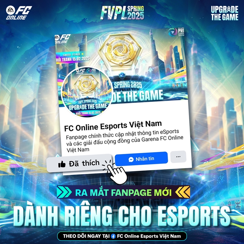 Ra mắt fanpage FC Online Esports Việt Nam - Điểm đến mới cho cộng đồng giải đấu của FC Online - Ảnh 1