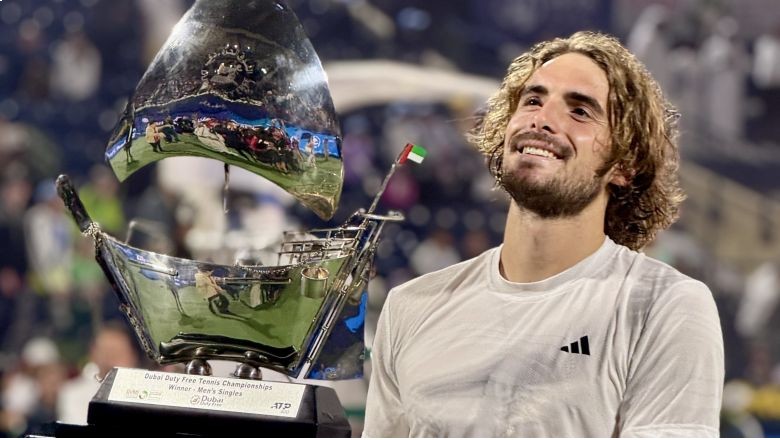 Tsitsipas vô địch Dubai Open, cắt chuỗi thua chung kết liên tiếp ở các giải ATP 500 - Ảnh 1