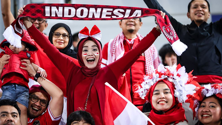 8 vạn vé xem Indonesia đấu Bahrain tại vòng loại World Cup 2026 được bán hết trong chưa đầy 1 ngày - Ảnh 1