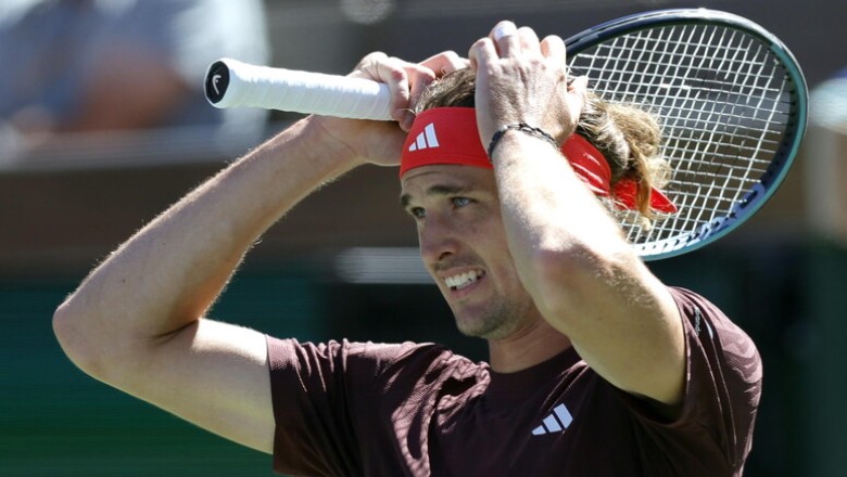 Zverev thua sốc ở vòng 2 Indian Wells Masters, Medvedev và Tsitsipas đi tiếp - Ảnh 1