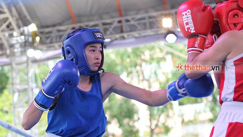 Ngô Ngọc Linh Chi dừng bước ở giải Boxing nữ thế giới 2025 - Ảnh 1