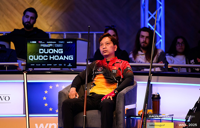 Dương Quốc Hoàng dừng bước tại tứ kết European Open Championship 2025 - Ảnh 1