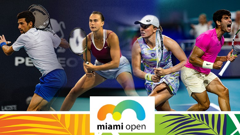 Xem trực tiếp tennis Miami Open 2025 ở đâu, trên kênh nào? - Ảnh 1