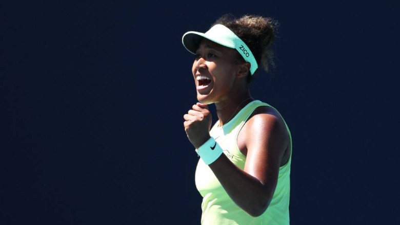 Naomi Osaka vất vả lội ngược dòng ở vòng 1 Miami Open 2025 - Ảnh 1