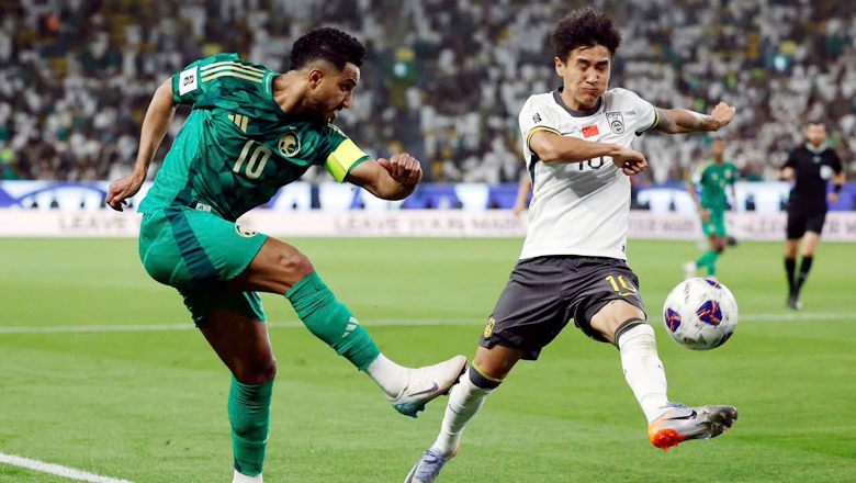 Trung Quốc thua không thể phản kháng trước Saudi Arabia, cùng Indonesia đứng cuối vòng loại World Cup 2026 - Ảnh 1