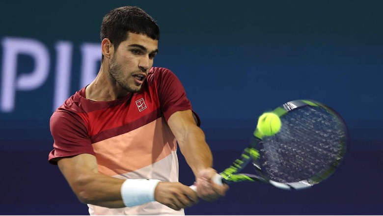 Kết quả tennis ngày 22/3: Alcaraz bị loại ngay ở vòng 1 Miami Open - Ảnh 1