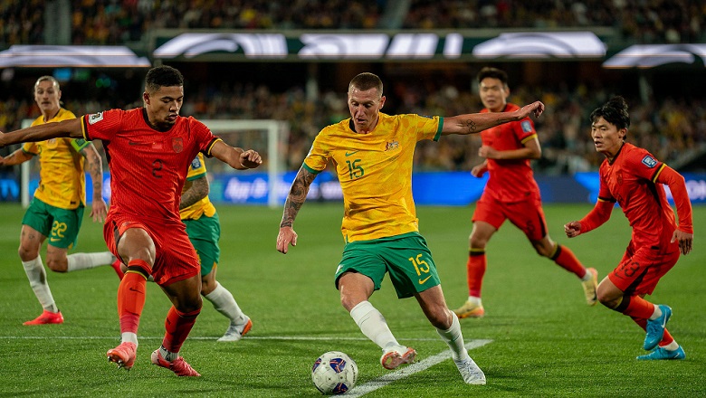 Nhận định Trung Quốc vs Australia, VL World Cup 2026, lực lượng, đội hình dự kiến - Ảnh 1