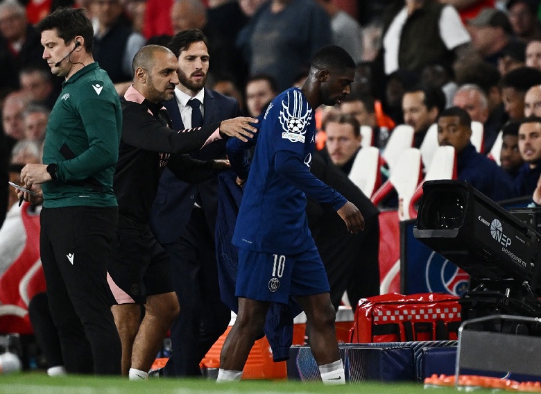Ngôi sao PSG 'kết liễu' Arsenal nguy cơ lỡ trận lượt về bán kết Cúp C1 châu Âu - Ảnh 1