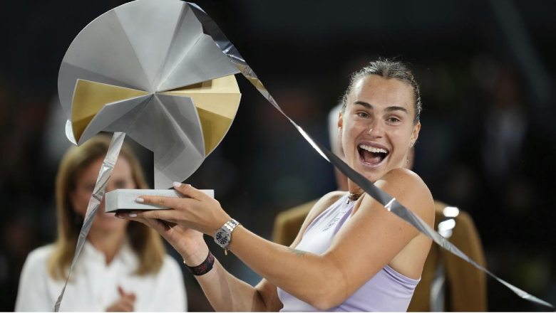 Kết quả tennis ngày 4/5: Sabalenka vô địch Madrid Open - Ảnh 1