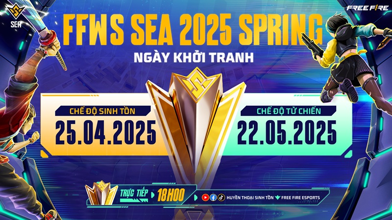 Giải đấu Free Fire SEA 2025 Spring khởi tranh từ ngày 25/4 với 18 đội tuyển tranh tài - Ảnh 3