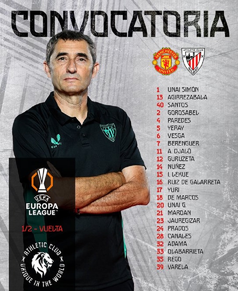 Bilbao mất 3 trụ cột, MU rộng đường vào chung kết Cúp C2 châu Âu - Ảnh 3