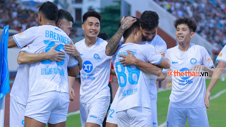 Kết quả bóng đá Nam Định vs Thanh Hóa: Chạm tay vào ngai vàng - Ảnh 1