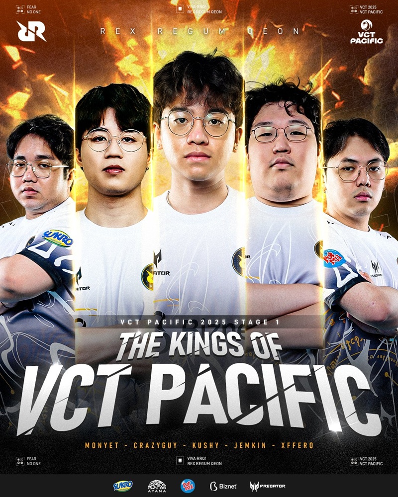 VCT Pacific Stage 1 2025: Crazyguy làm nên lịch sử - Ảnh 3