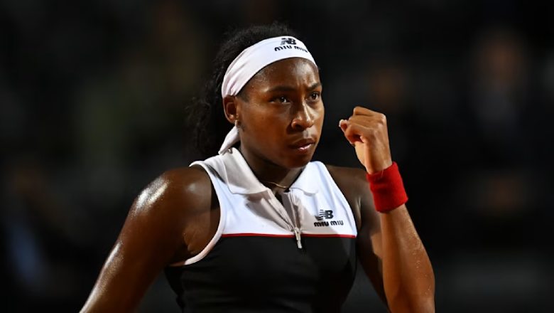 Gauff thắng nghẹt thở Qinwen, vào chung kết Rome Masters - Ảnh 1