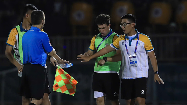 Hà Nội FC khiếu nại vụ trọng tài sai luật nghiệp dư - Ảnh 2