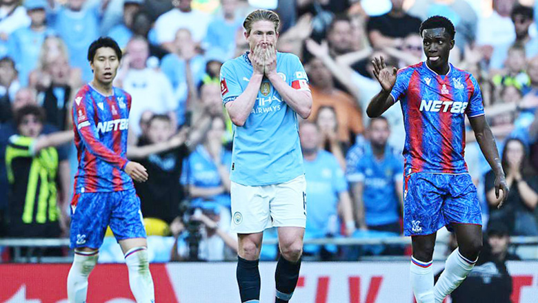 Man City gục ngã trước Crystal Palace tại FA Cup, chính thức trải qua mùa giải trắng tay - Ảnh 1