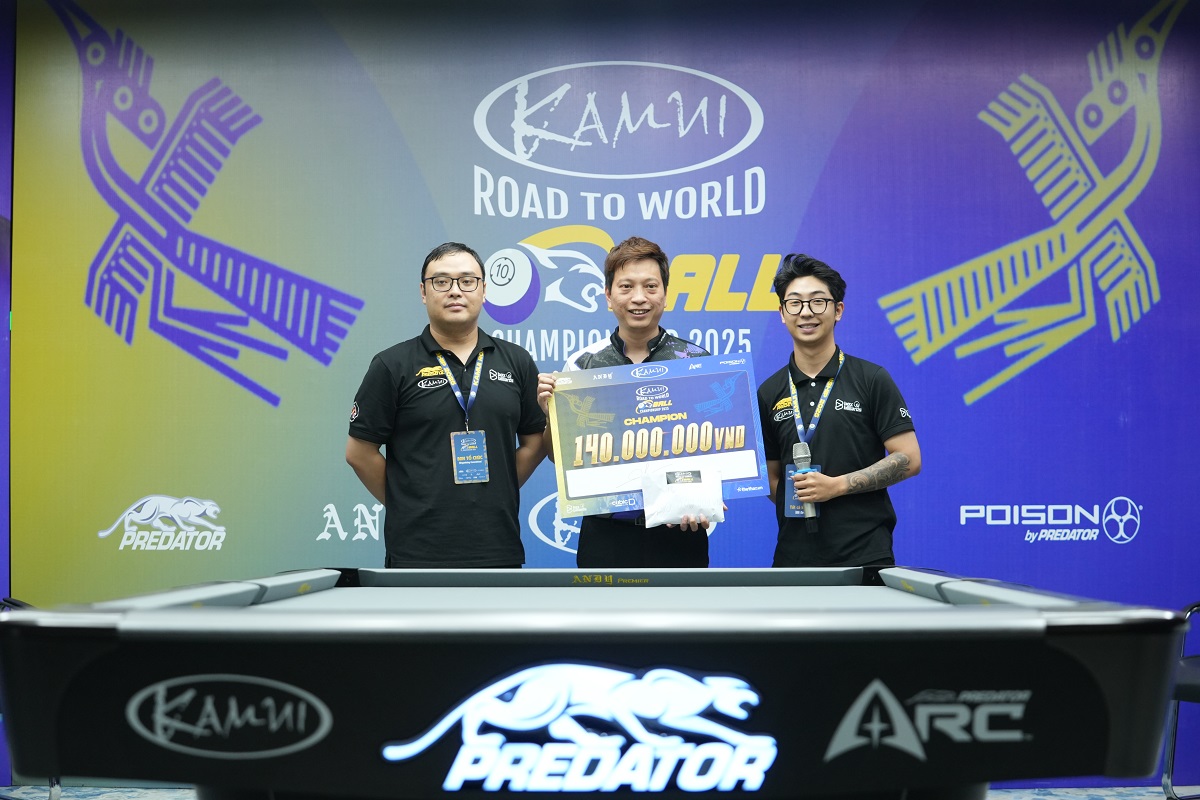 Hoàng Sao vô địch Kamui Road to World 10-ball Championship 2 đầy thuyết phục - Ảnh 2
