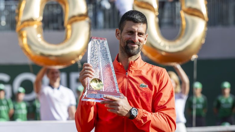 Djokovic vô địch Geneva Open 2025, chính thức chạm mốc 100 danh hiệu - Ảnh 1