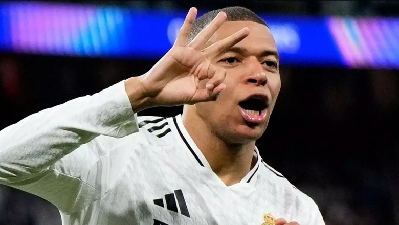 Mbappe giúp Real thắng trận, chạm tay vào Chiếc giày vàng châu Âu 2024/25 - Ảnh 1