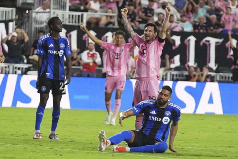 Messi và Suarez cùng nhau ‘nhảy múa’, Inter Miami thắng lớn tại MLS - Ảnh 1